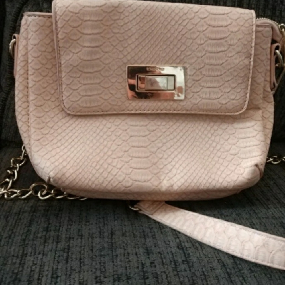 BEBE Zoie turn lock crossbody bag